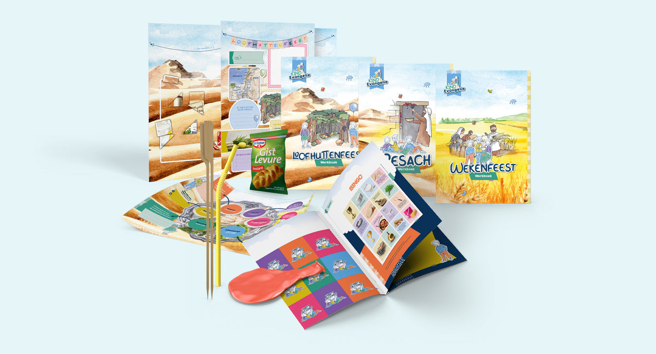 Doeboeken 'bijbelse feesten' - Kind en Evangelie