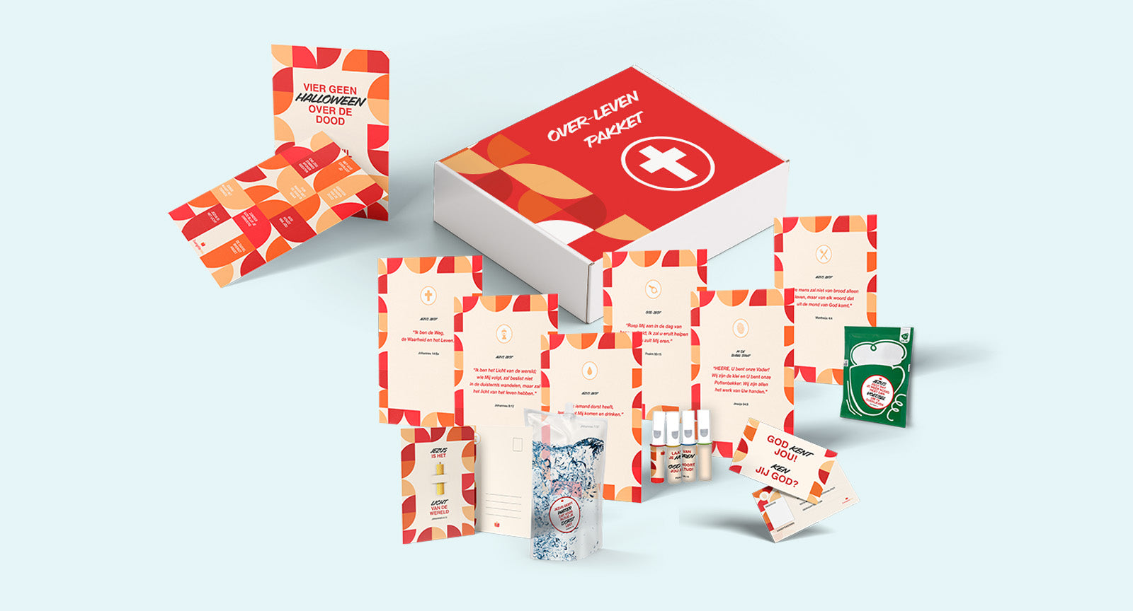 Evangelisatieproduct: over-LEVEN-pakket
