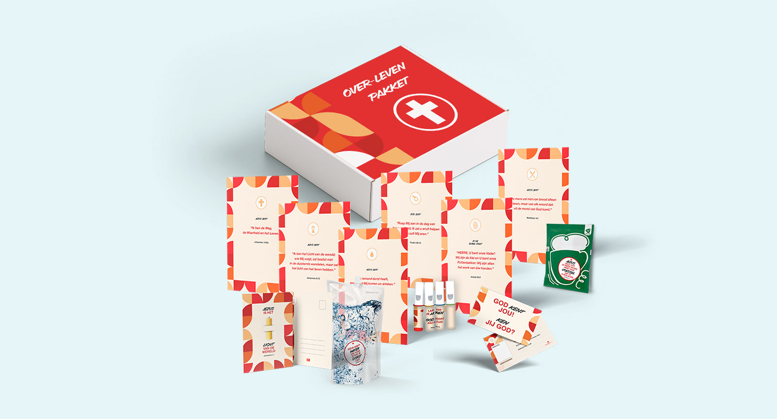 Evangelisatieproduct: over-LEVEN-pakket