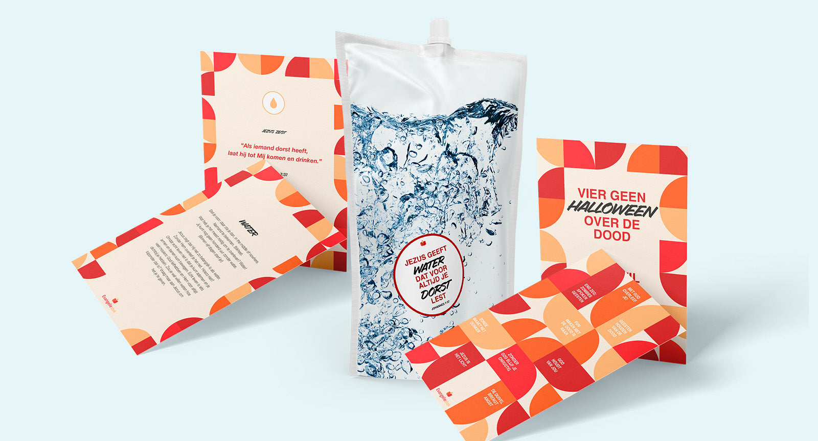 Evangelisatieproduct ‘over-LEVEN met WATER’