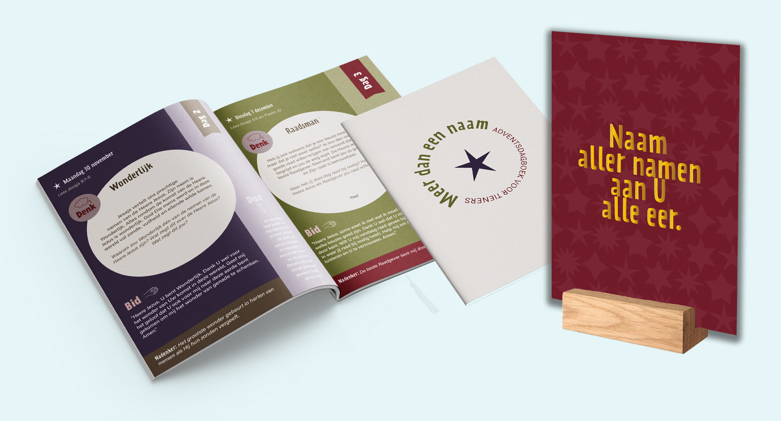 Meer dan een Naam - adventsdagboek tieners