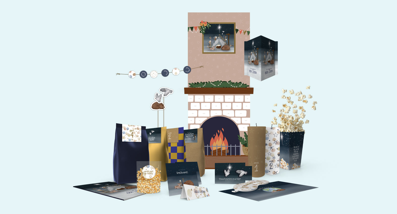 Geboren, een Zoon – gezinspakket adventstijd