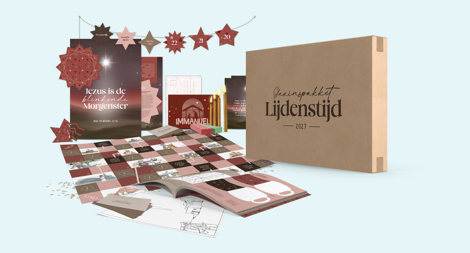 Voordeelbundel gezinspakket advent 2026 en lijdenstijd 2027