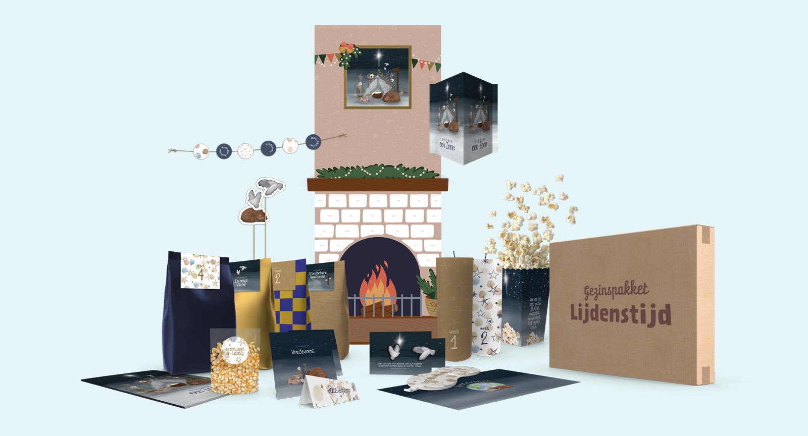 Voordeelbundel gezinspakket advent 2025 en lijdenstijd 2026