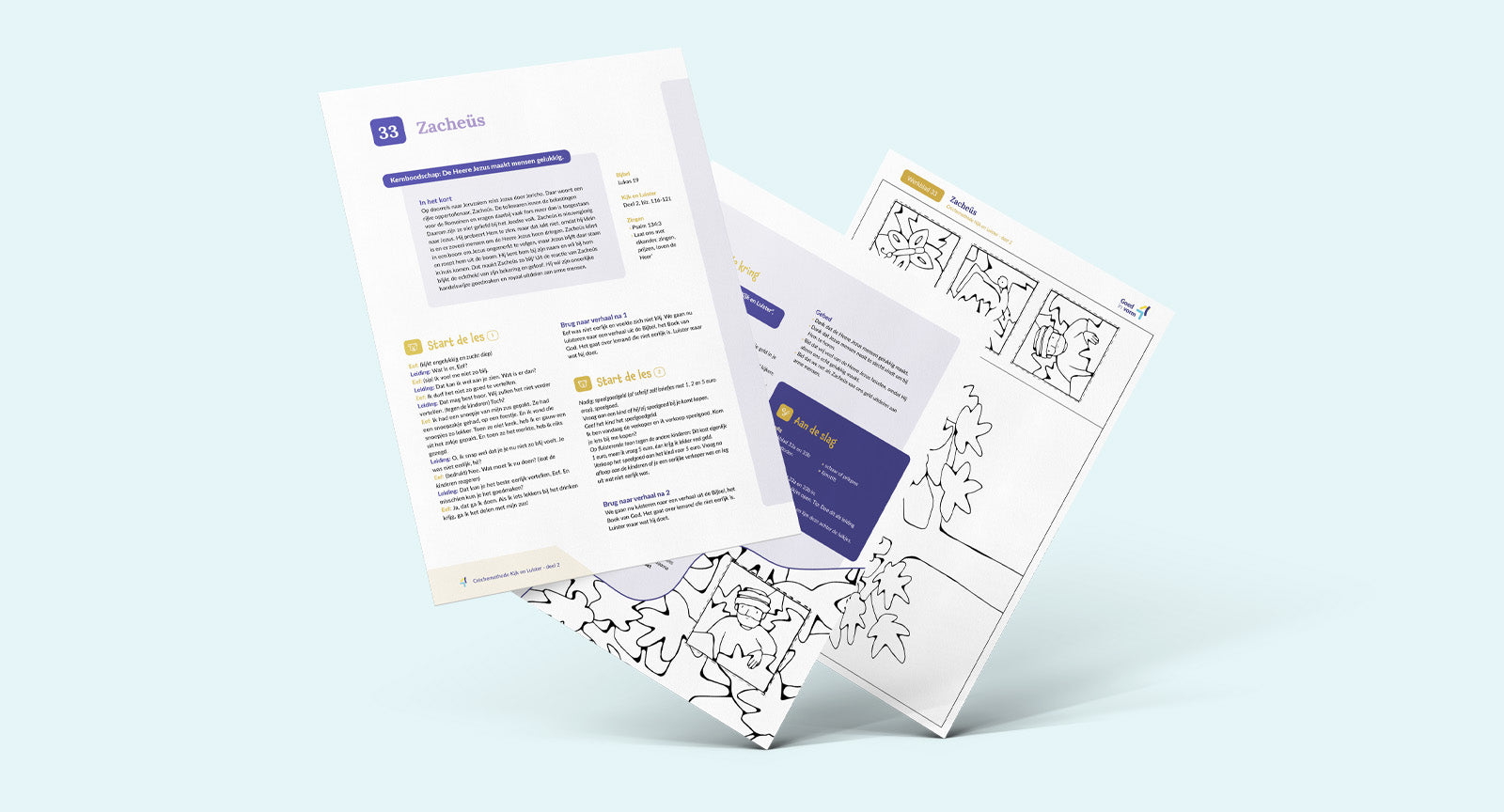Kijk en Luister (deel 2) les 33 – Zacheüs