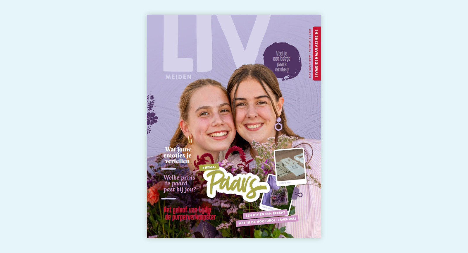 Liv meidenmagazine – Thema ‘Paars’