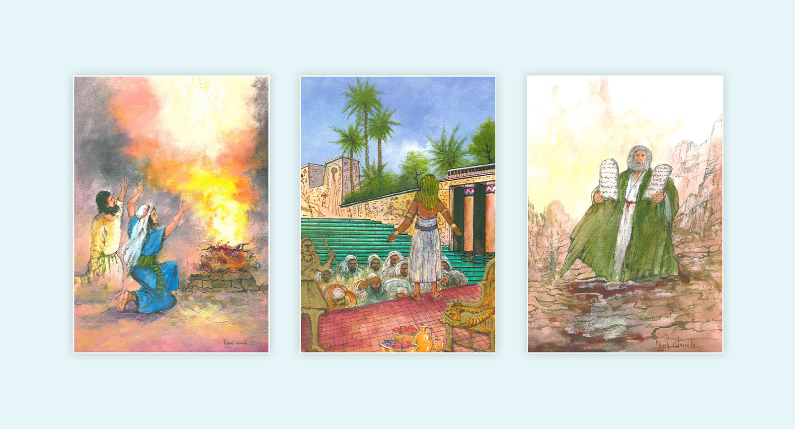 Bijbelse platen van Albert Wessels