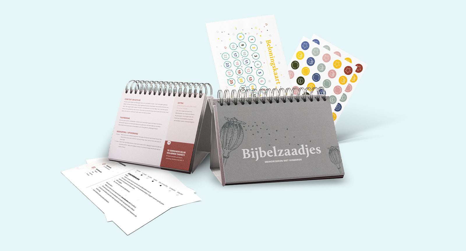 Memoriseerplanner 'Bijbelzaadjes'