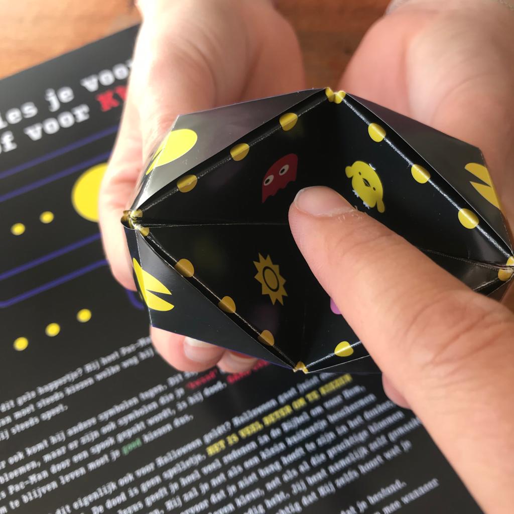 Halloweenhappertje: kiezen tussen GOED en KWAAD