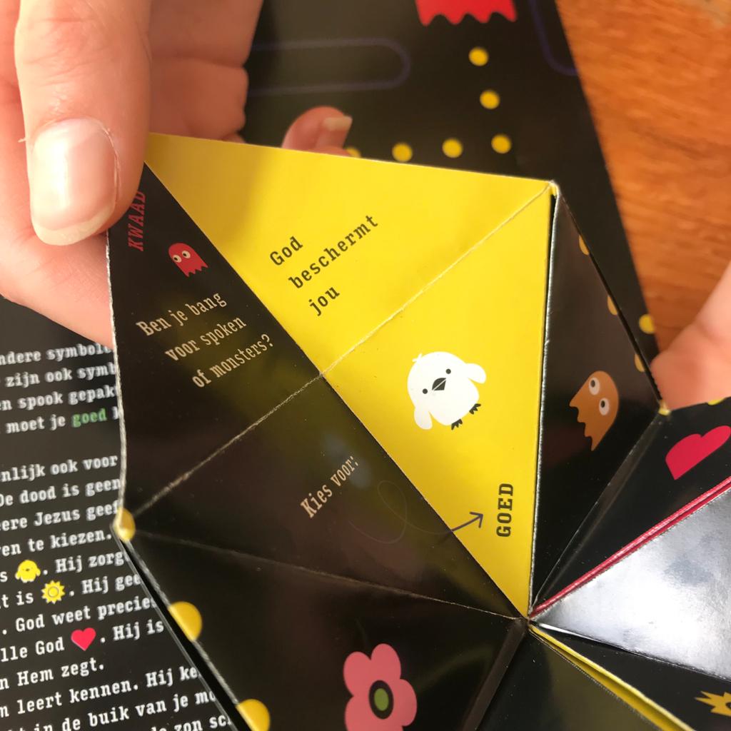 Halloweenhappertje: kiezen tussen GOED en KWAAD