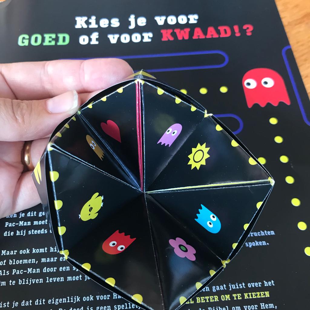 Halloweenhappertje: kiezen tussen GOED en KWAAD